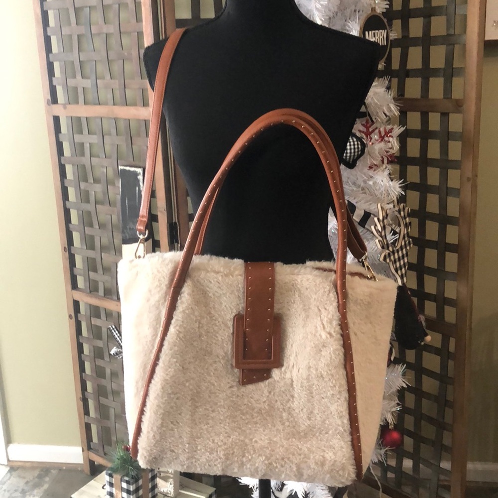 FFC New York Faux Fur Tote